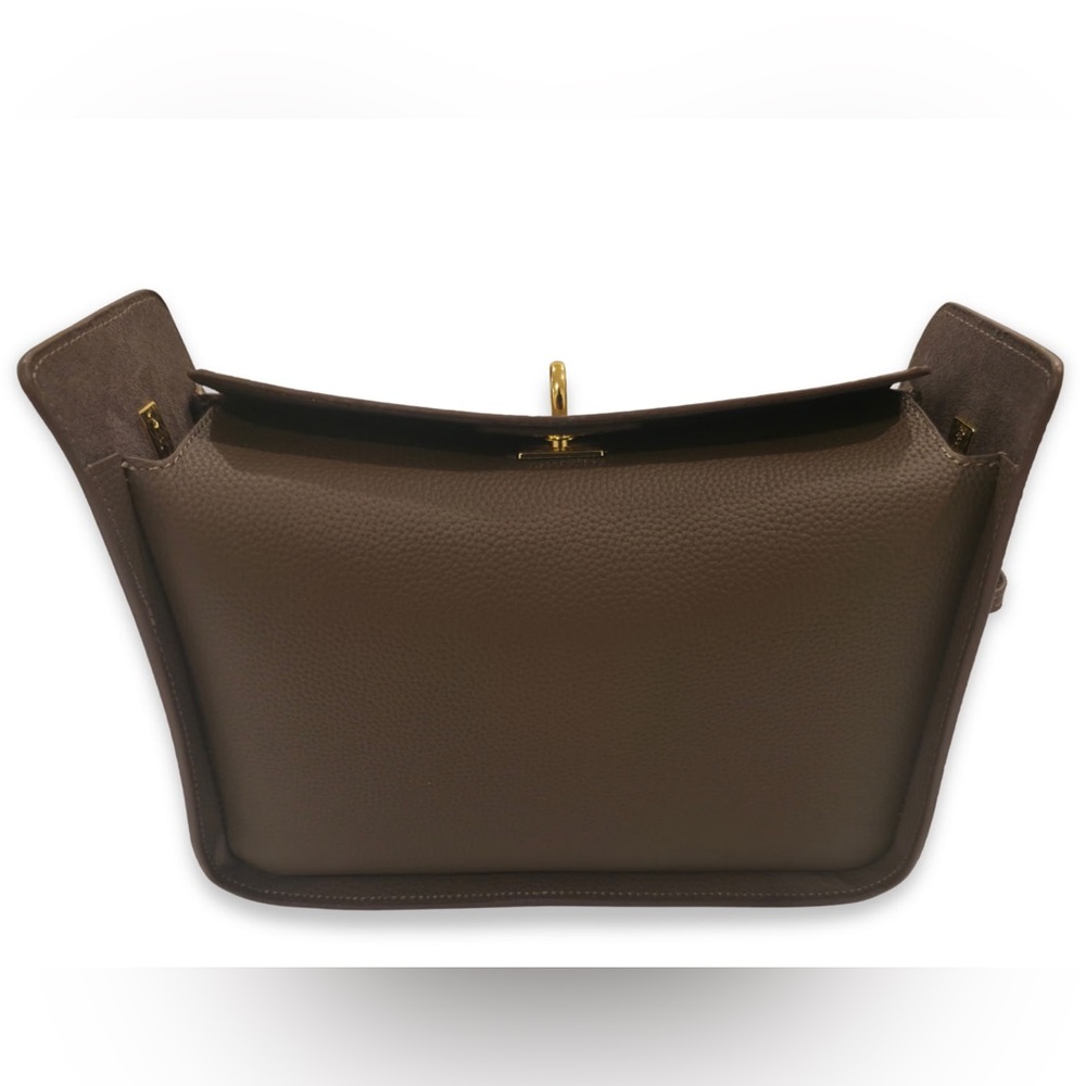 Taylor Essentials Pebbled Leather Structured Crossbody - Picture 4 of 5